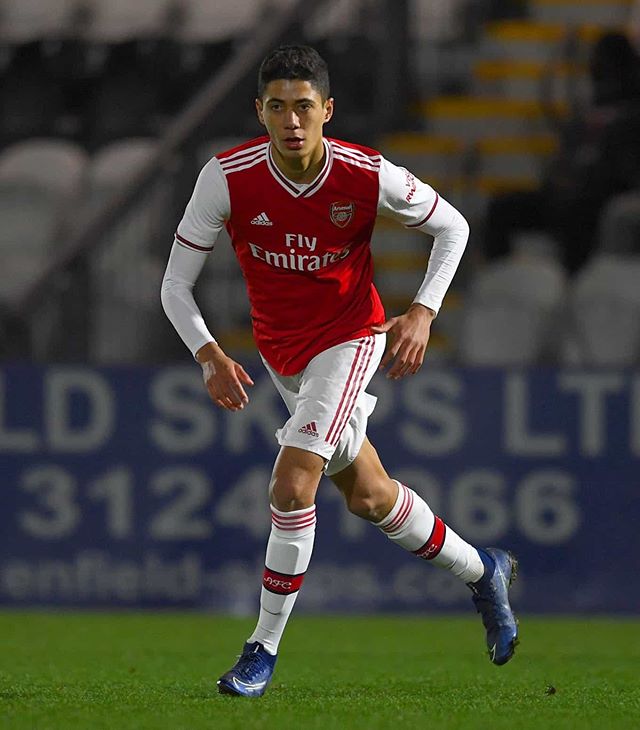 Match Reports: 1 win, 1 loss as Arsenal u23s & u18s face Southampton 4 Luke Plange with the Arsenal academy (Photo via Plange on Instagram)