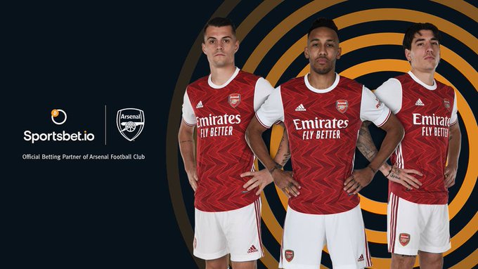 Arsenal announce new partner on £4.5m 3-year-deal 3 arsenal and sportsbet.io