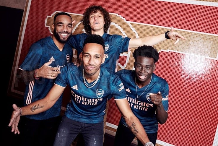 Arsenal Third Kit player pictures (Photo via FootyHeadlines)