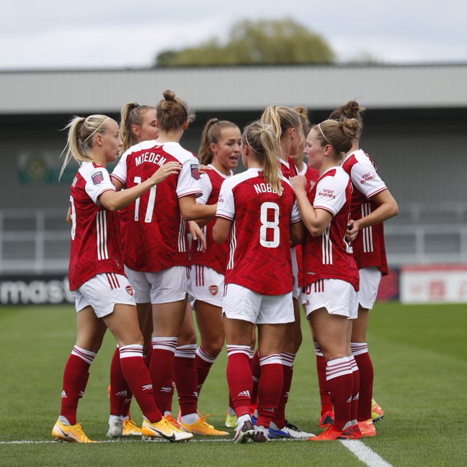 Arsenal women vs Reading women, via @ArsenalWFC