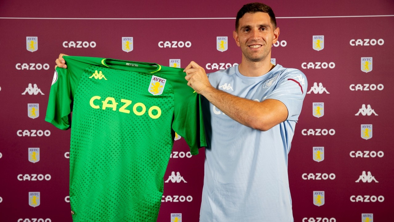 Emi Martinez via Aston Villa