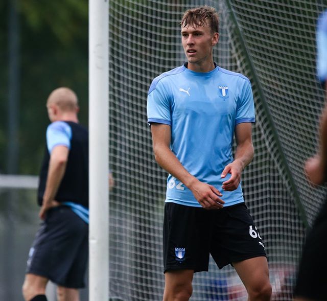 Nikolaj Duus Möller with Malmö (Photo via Möller on Instagram)