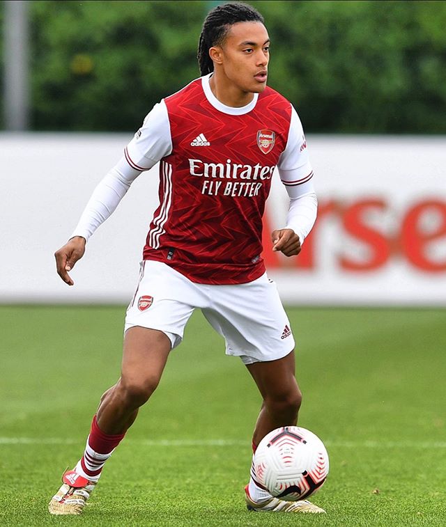Goal videos: Azeez stars as Arsenal u21s beat Crawley Town 4 Miguel Azeez (Photo via Azeez on Instagram)