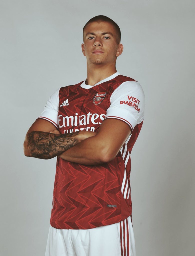 Clarke joins Oldham Athletic on another Arsenal loan to January 2 Harry Clarke with the Arsenal academy (Photo via Clarke on Twitter)