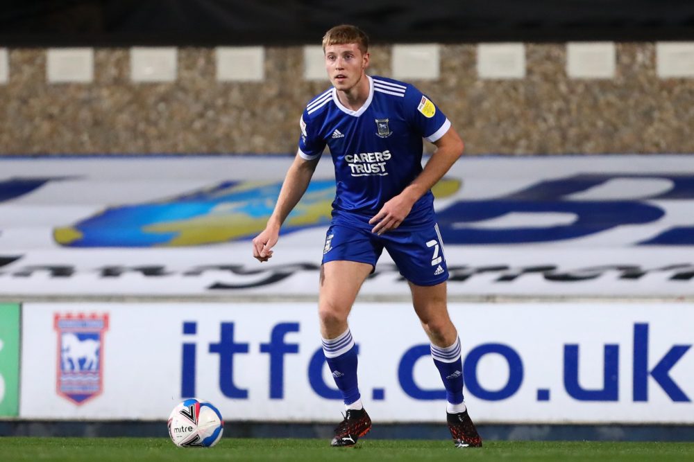 Mark McGuinness with Ipswich Town (Photo via Ipswich Town on Twitter)