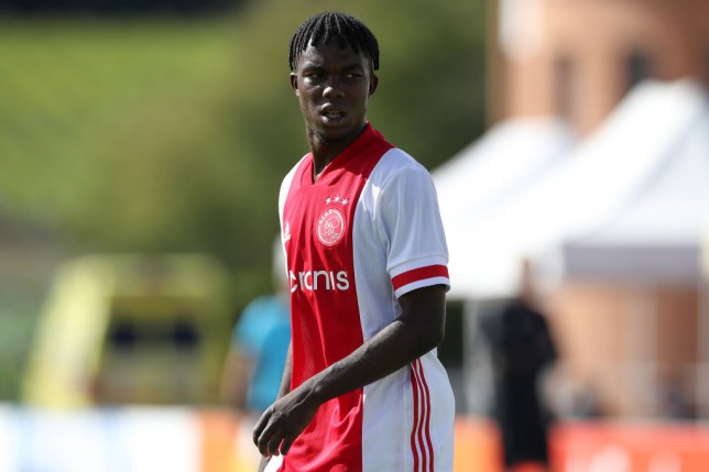 Joel Ideho with Ajax