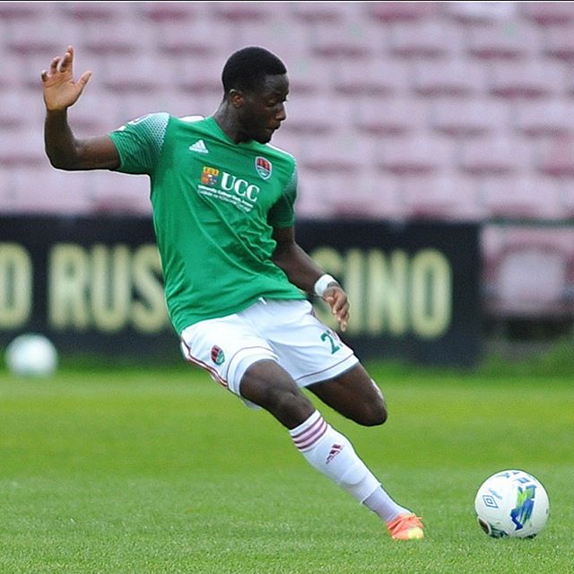 New Arsenal signing stars as u23s thrash Blackburn 6-0 3 Joseph Olowu with Cork City (Photo via Olowu on Instagram)