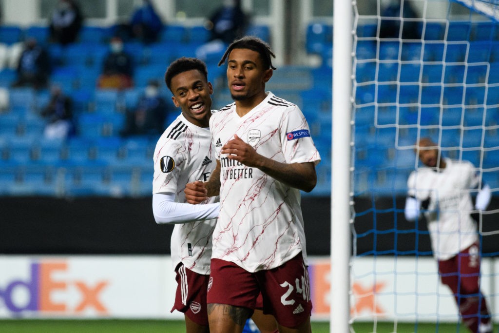 Mikel Arteta finally explains what's happening with Reiss Nelson 2 Reiss Nelson of Arsenal celebrates his goal during the UEFA Europa League match between Molde and Arsenal on November 26, 2020 in Molde. Photo: Marius Simensen / BILDBYRAN
