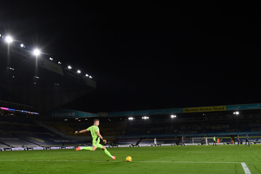7 changes: How Arsenal could line up vs Sheffield United 3 LEEDS, ENGLAND: Bernd Leno of Arsenal in action during the Premier League match between Leeds United and Arsenal at Elland Road on November 22, 2020. (Photo by Michael Regan/Getty Images)