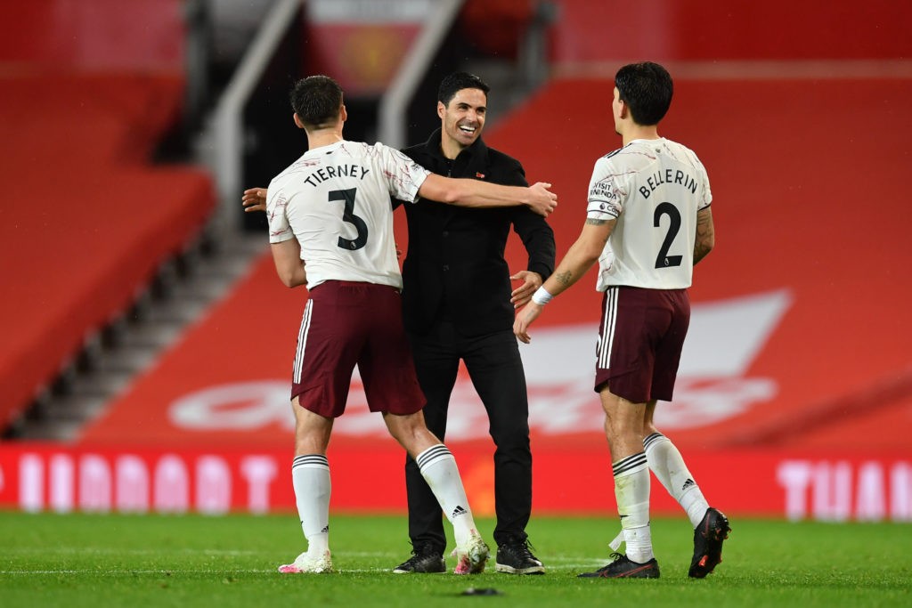 manchester united v arsenal premier league