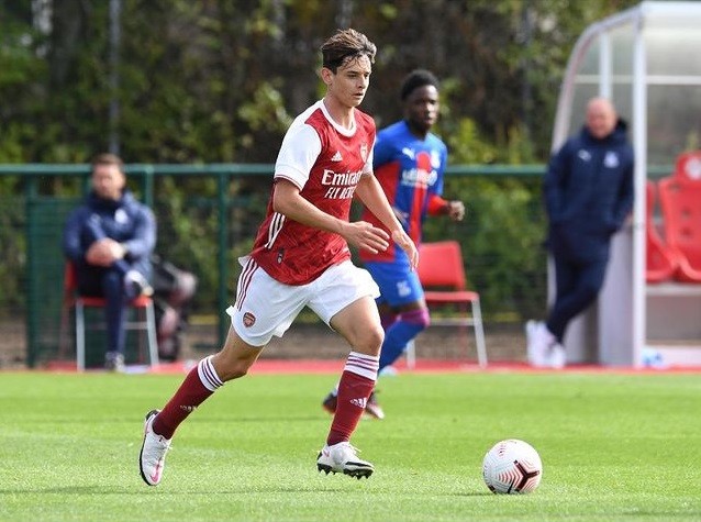 Arsenal to give new contract to Charlie Patino 2 Charlie Patino with the Arsenal u18s (Photo via Patino on Instagram)
