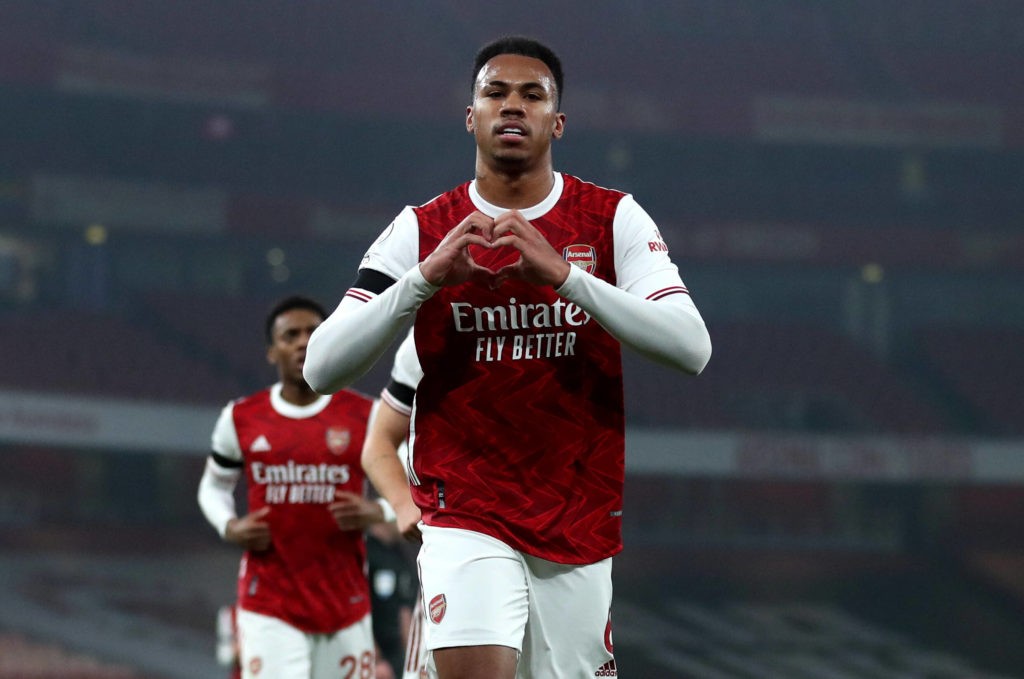 Gabriel Magalhaes wants Arsenal to release him for Olympics 2 Arsenal v Wolverhampton Wanderers - Premier League - Emirates Stadium Arsenal's Gabriel Magalhaes celebrates scoring his side's first goal of the game during the Premier League match at the Emirates Stadium, London. Copyright: Catherine Ivill