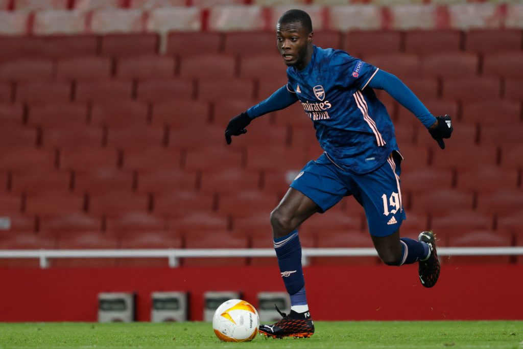 Nicolas Pepe makes UEFA Europa League Squad of the Season 2 fbl eur c3 arsenal rapid vienna 2