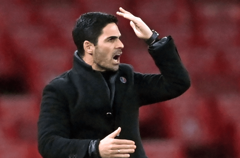 What really happened between Mikel Arteta and Matteo Guendouzi? 5 Mikel Arteta vs Burnley (Photo by Laurence Griffiths / POOL / AFP)