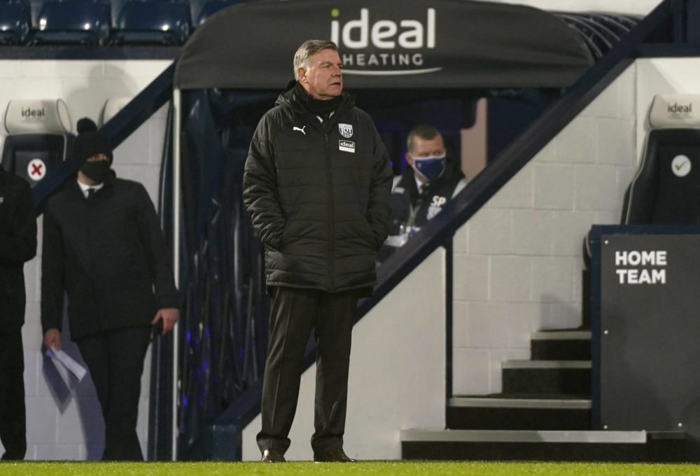West Bromwich Albion v Arsenal - Premier League - The Hawthorns West Bromwich Albion manager Sam Allardyce on the touchline during the Premier League match at The Hawthorns, West Bromwich. Copyright: Tim Keeton