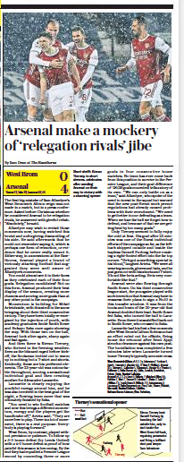 Sunday Telegraph, 3 January 2021