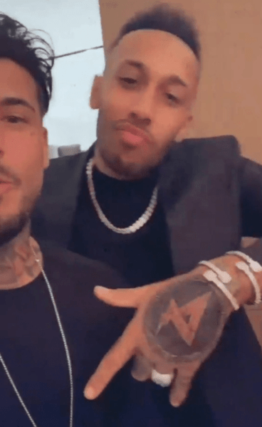 Pierre-Emerick Aubamayenag new tattoo