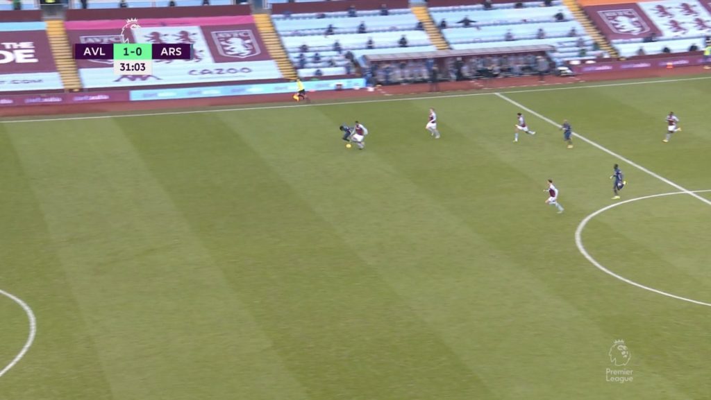 Frustration at ref selection for Arsenal's game at Fulham 6 Bukayo Saka fouled vs Aston Villa