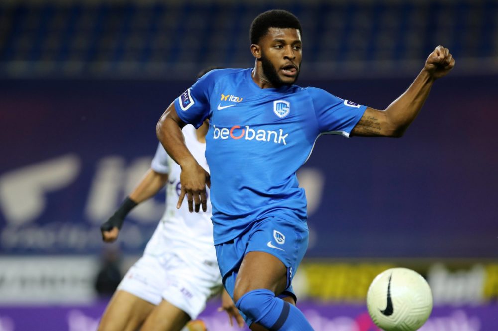 22-year-old USA man tipped to join Arsenal in '2 or 3 years' 2 GENK BELGIUM - FEBRUARY 21th: Mark McKenzie of KRC Genk in action during the Jupiler Pro League match day 27 between KRC Genk and Beerschot VA on February 21, 2021 in Genk, Belgium. Photo by Frank Abbeloos/Isosport