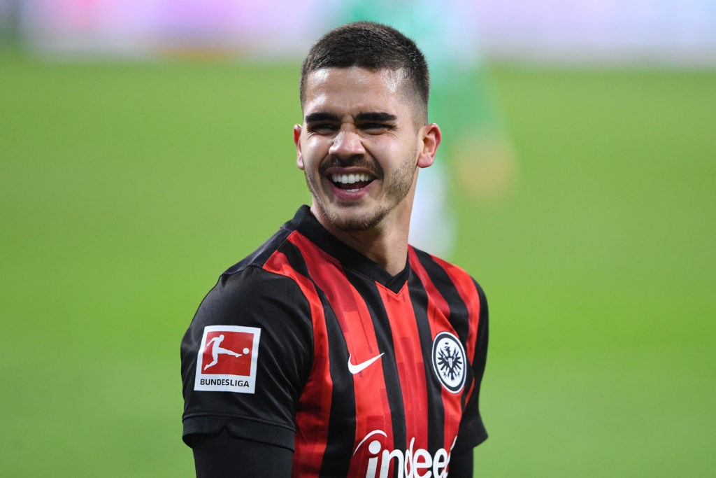 16.02.2021, Andre Silva of Frankfurt (Photo via Imago)
