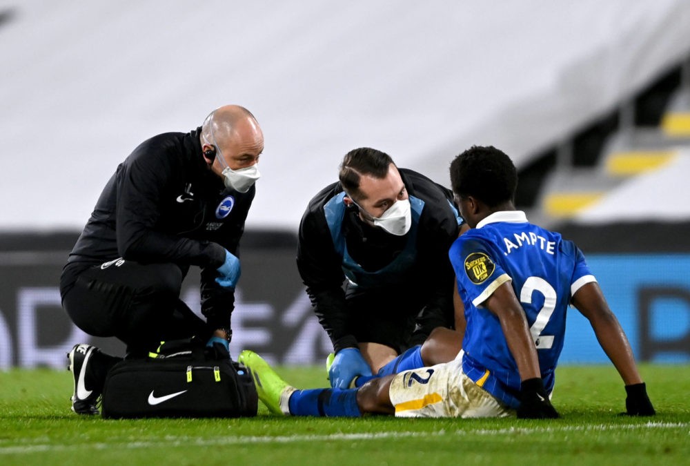 Tariq Lamptey of Brighton and Hove Albion. Issue date: Thursday, March 4, 2021. Copyright: Mike Hewitt