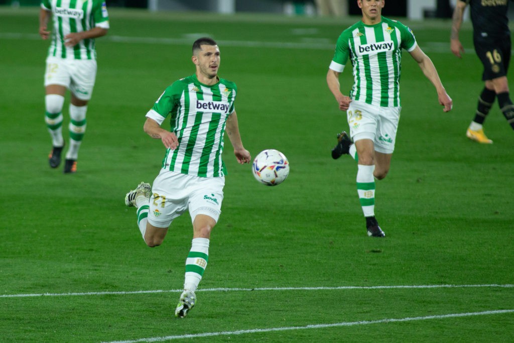 Arsenal confirmed as 1 of 3 trying to sign Guido Rodriguez 2 SEVILLA, SPAIN: Guido Rodriguez of Real Betis during a La Liga football match played between Real Betis Balompie and Deportivo Alaves at Benito Villamarin Stadium on March 8, 2021. Copyright: Joaquin Corchero
