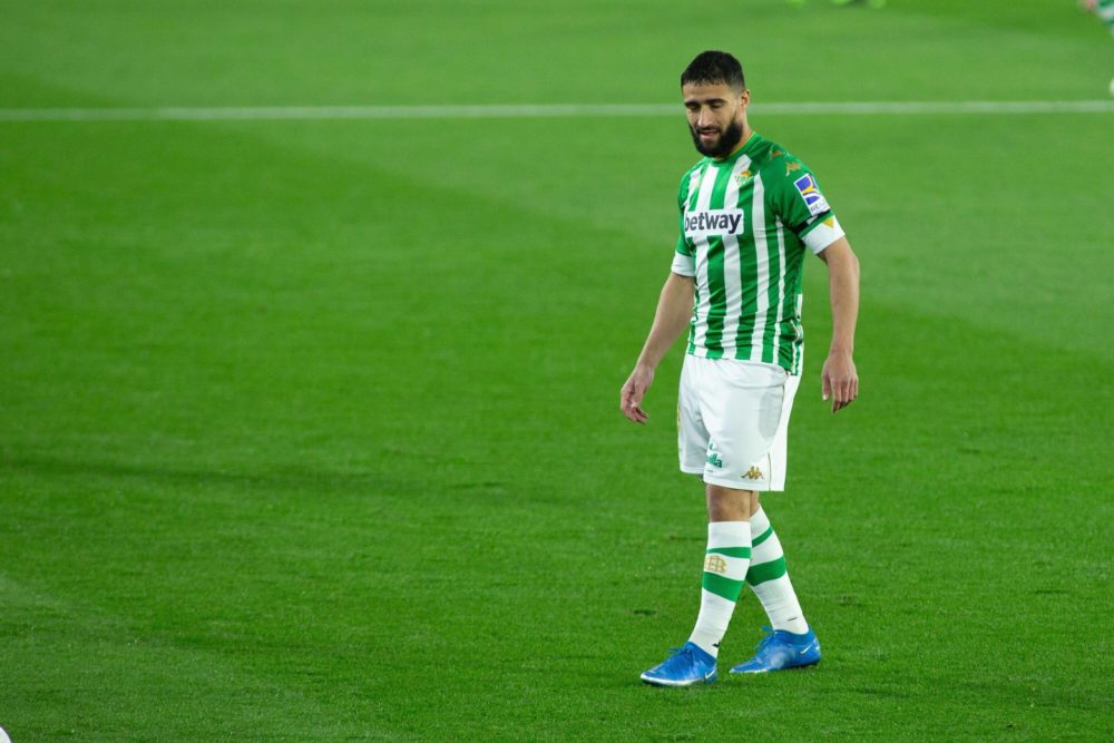 Nabil Fekir of Real Betis during LaLiga, football match played between Real Betis Balompie and Levante Union Deportiva at Benito Villamarin Stadium...