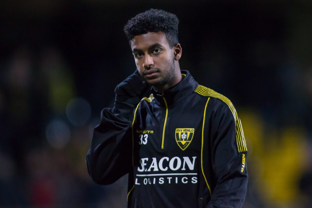 VENLO, Stadion de Koel, 03-02-2017 , seizoen 2016 - 2017 , Jupiler League , Eerste Divisie voetbal, VVV - De Graafschap VVV Venlo speler Gedion Zel...