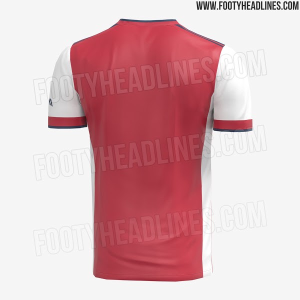 Leaked: Full look at Arsenal 2021/22 Home Kit design 3 Arsenal Home Kit 2021-22 Leaks (Photo via FootyHeadlines.com)