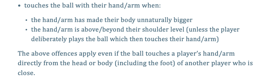 Chris Foy says Arsenal penalty decision right despite the laws 4 Handball Law