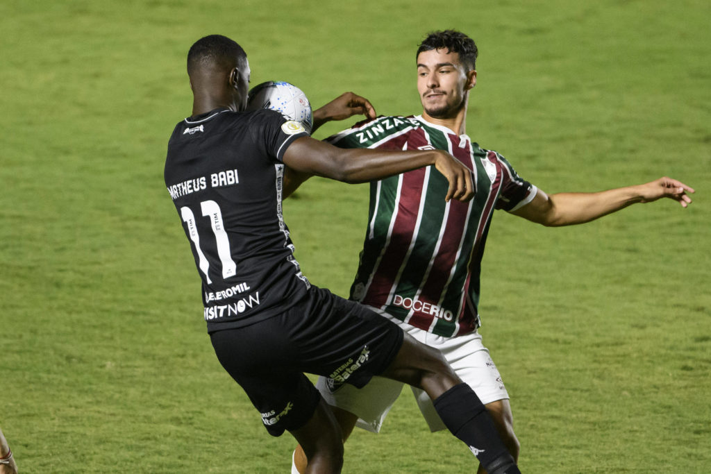 Arsenal ask about signing Matheus Martinelli 2 RIO DE JANEIRO - 24.01.2021: Matheus Babi and Martinelli during Fluminense vs Botafogo held at the So Janurio Stadium for the 32nd round of the Brazilian Championship. Photo: Celso Pupo / Fotoarena