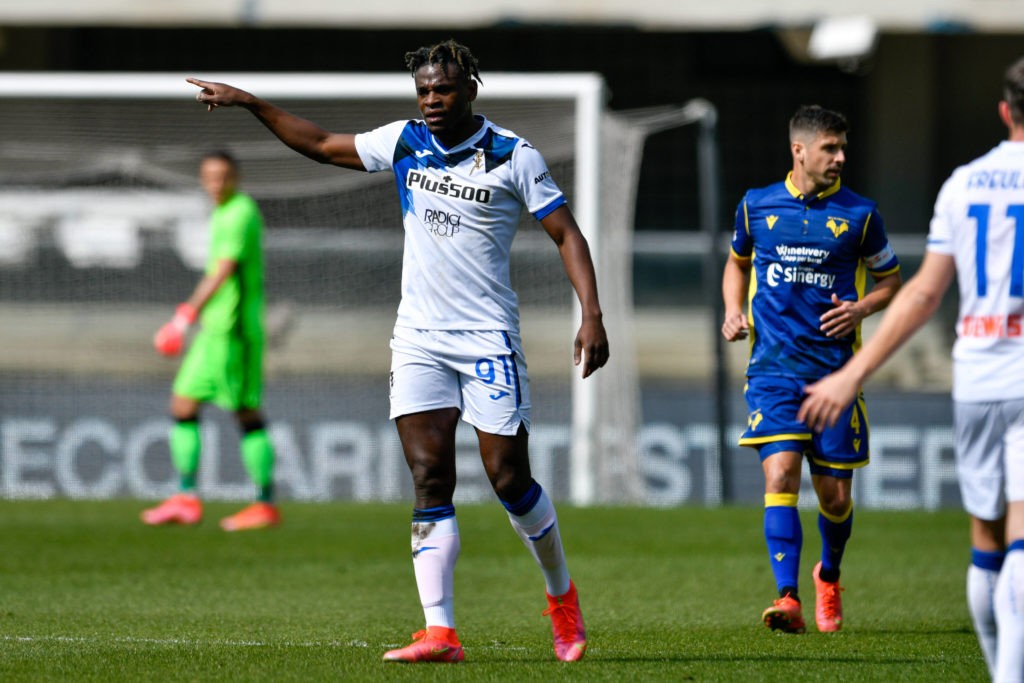 Duvan Zapata admits he was a boyhood Arsenal fan 2 Duvan Zapata of Atalanta BC during Hellas Verona vs Atalanta BC, Italian football Serie A match in Verona, Italy, March 21, 2021. Copyright: Alessio Marini / IPA / LiveMedia