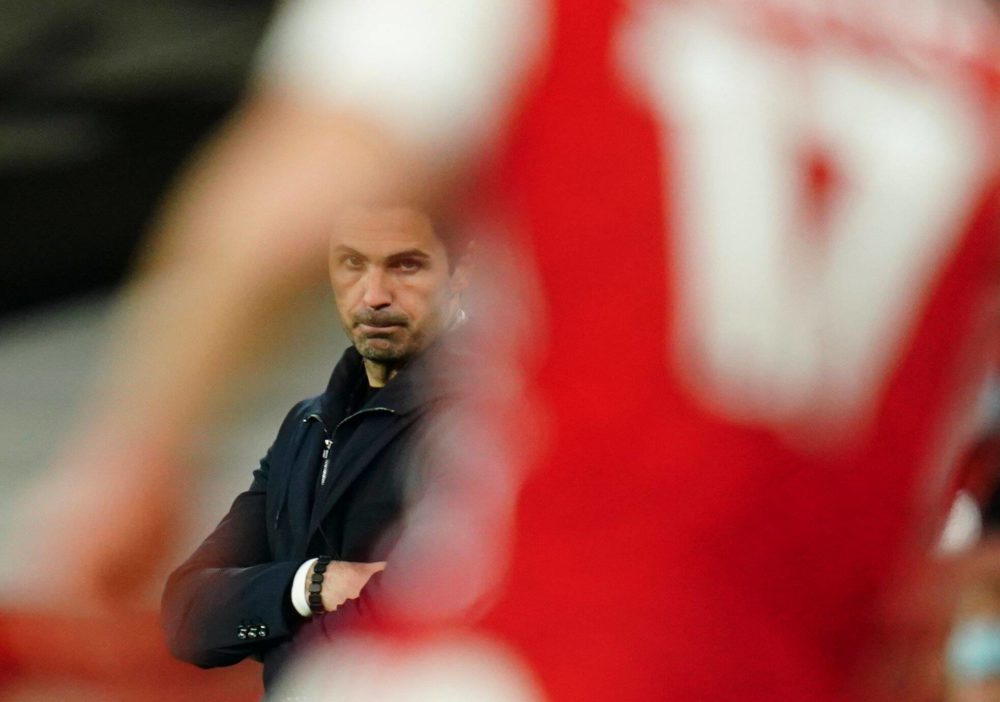 Arsenal manager Mikel Arteta Arsenal v Liverpool, Premier League, Football, The Emirates Stadium, London, UK - 3 Apr 2021 Credit: Photo by Javier G...