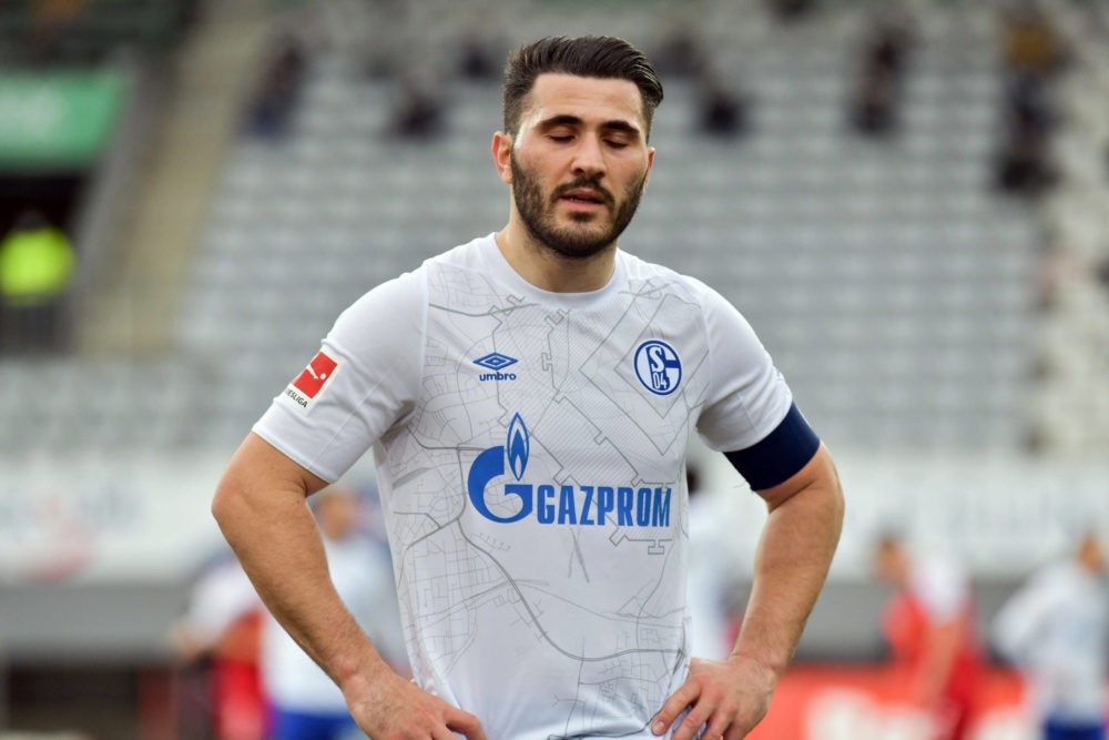 What Arsenal players are out of contract in 2022? 3 17.04.2021, Bundesliga, SC Freiburg - FC Schalke 04. Sead Kolasinac (Photo via Imago Images)