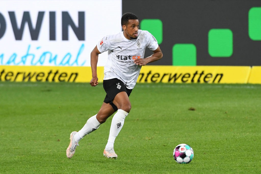 TSG 1899 Hoffenheim - Borussia Mönchengladbach on 21.04.2021 in the PreZero Arena in Sinsheim. Alassane Plea of Mönchengladbach (Photo via Imago Images)