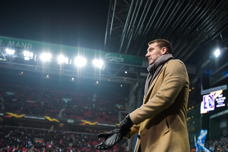 Nicklas Bendtner of FC Köpenhamn ahead of the Europa League match between FC Köpenhamn and Malmö FF on December 12, 2019 in Copenhagen. Photo: Petter Arvidson / BILDBYRAN / kod PA / 92404