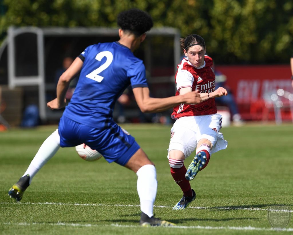 Marcelo Flores scores against Chelsea 3 Marcelo Flores scores against Chelsea (Photo via David Price on Twitter)