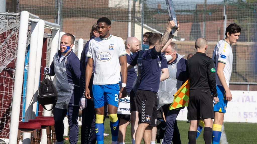 Zech Medley with Kilmarnock (Photo via Kilmarnock FC)