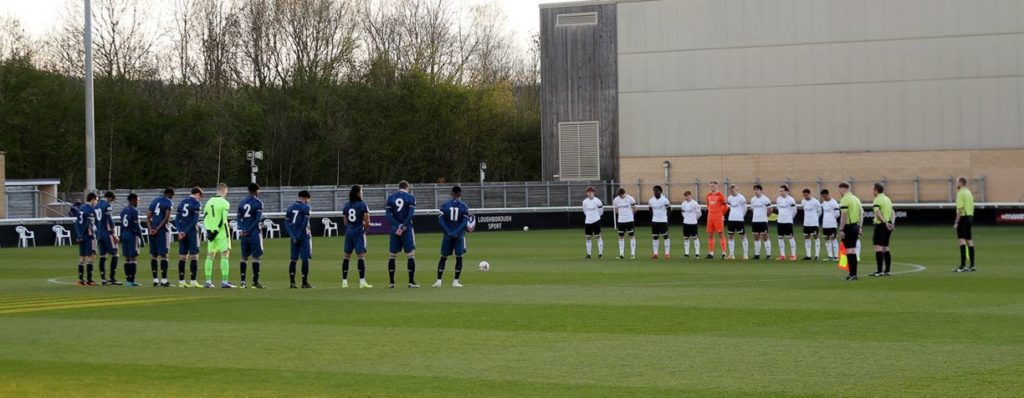 Arteta confirms Folarin Baolgun contract 'very close' as striker scores again 4 Arsenal u23s prepare to face Derby u23s (Photo via DCFC.co.uk)