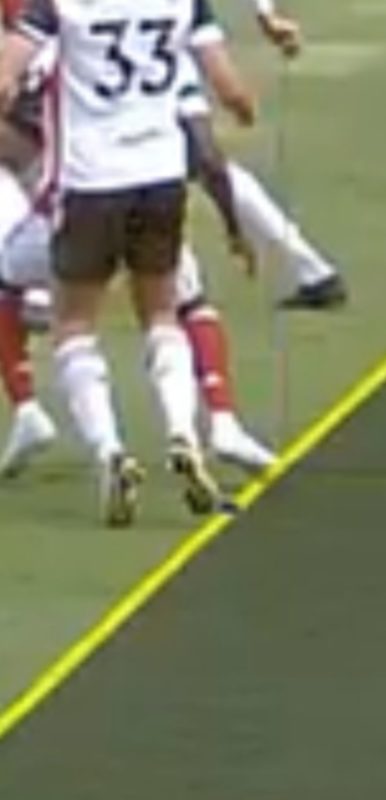 Arsenal vs Fulham referee and VAR decisions - Offside