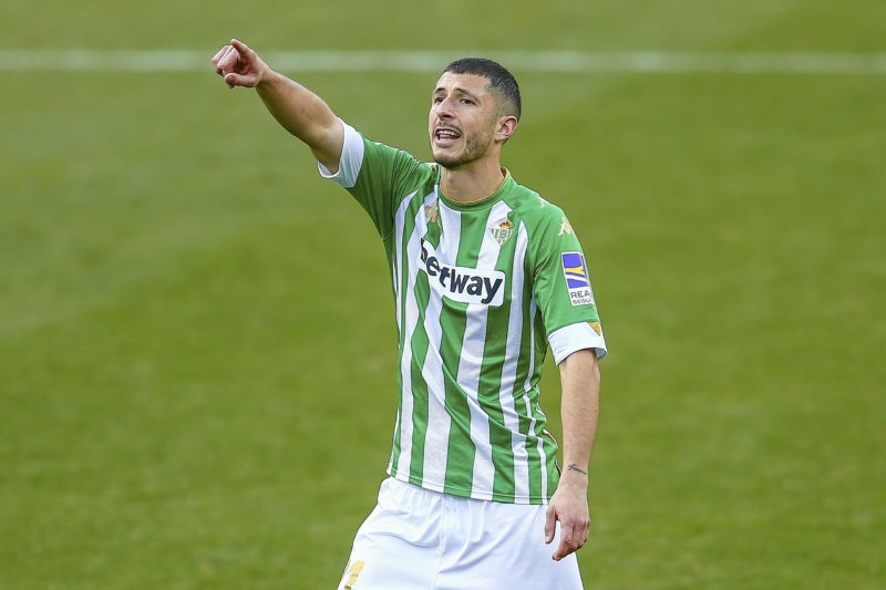 ESP: Cadiz CF-Real Betis. La Liga Santander. Guido Rodriguez of Real Betis during the La Liga match between Cadiz CF and Real Betis played at Ramon...