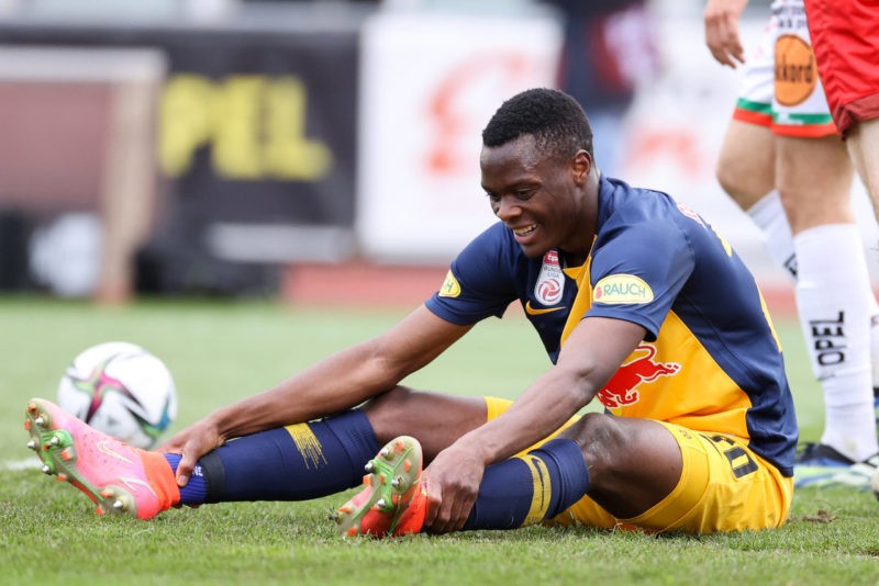 31 in 38: Arsenal or Manchester United favourites to sign Patson Daka 2 Patson Daka RBS.GEPA pictures/David Geieregger