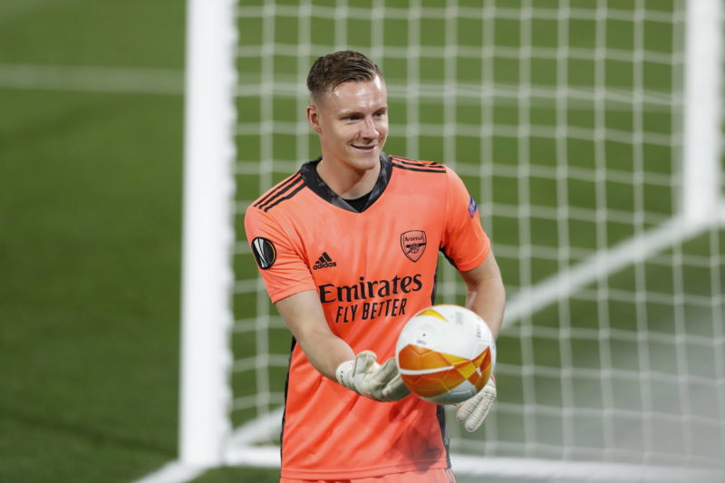 Bernd Leno's direct comments put rumours about him to bed 2 Bernd Leno Arsenal, APRIL 29, 2021 - Football / Soccer : UEFA Europa League Semi-finals 1st leg match between Villarreal CF 2-1 Arsenal FC at the Estadio de la Ceramica in Vila-Real, Spain.