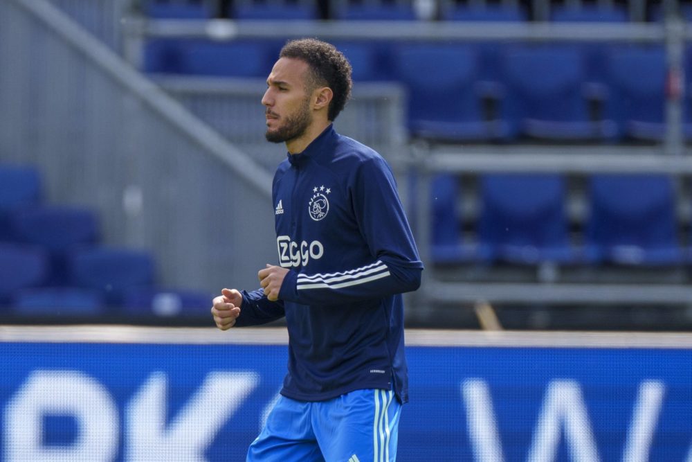 ROTTERDAM, 09-05-2021, Ajax player Noussair Mazraoui during the game Feyenoord - Ajax. Copyright: Imago Images