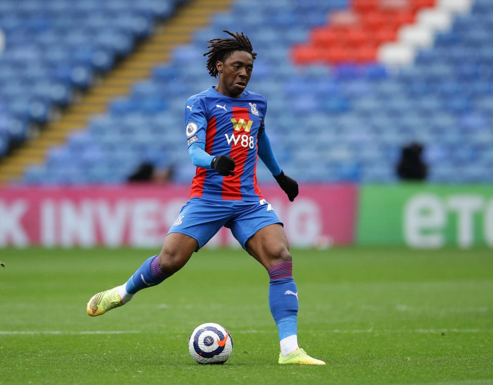 London, England, 16th May 2021. Eberechi Eze of Crystal Palace during the Premier League match at Selhurst Park, London. Picture: David Klein / Spo...