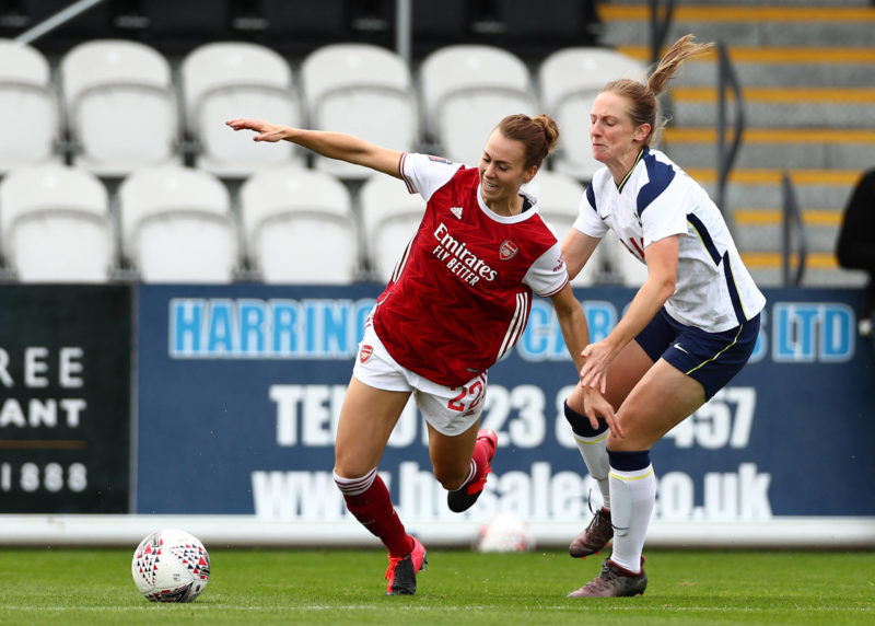 After 201 days injured, Viktoria Schnaderbeck has surgery 2 Viktoria Schnaderbeck Arsenal Women battling for possession with 5 Kerys Harrop Tottenham Hotspur Women during the FA Women s Super League match Arsenal Women vs Tottenham Hotspur Women. Jacques Feeney/SPP Arsenal Women vs Tottenham Hotspur Women