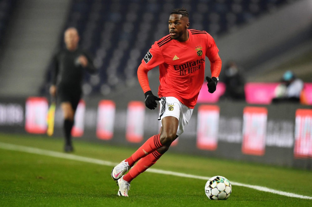 Nuno Tavares returns to Benfica 4 15th January 2021 Dragao Stadium, Porto, Portugal - Portuguese Championship 2020/2021, FC Porto versus Benfica - Nuno Tavares of Benfica. Photo: Daniel Castro