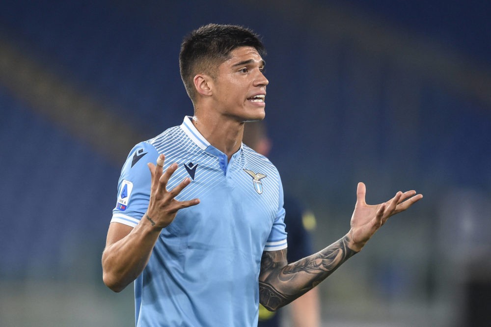Joaquin Correa of SS Lazio during the Serie A football match between SS Lazio and Parma at Olimpico Stadium in Roma Italy, May 12th, 2021. Photo An...