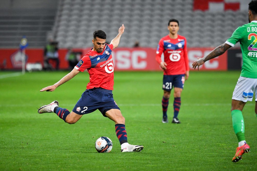 Zeki Celik: Lille vs Saint Etienne - Ligue 1 Uber Eats - 16/05/2021 Photo: FEP / Panoramic