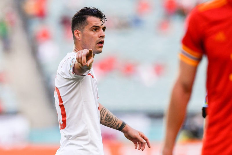 Are Arsenal asking AS Roma for too much for Granit Xhaka? 2 Granit Xhaka Switzerland Baku Azerbaijan Copyright: JustPictures.ch/JustPicturesPlus